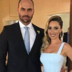 Eduardo Bolsonaro diz que Alexandre de Moraes bloqueou as contas bancárias de sua esposa