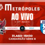 Candangão Série B: Candango x Aruc ao vivo e com imagens