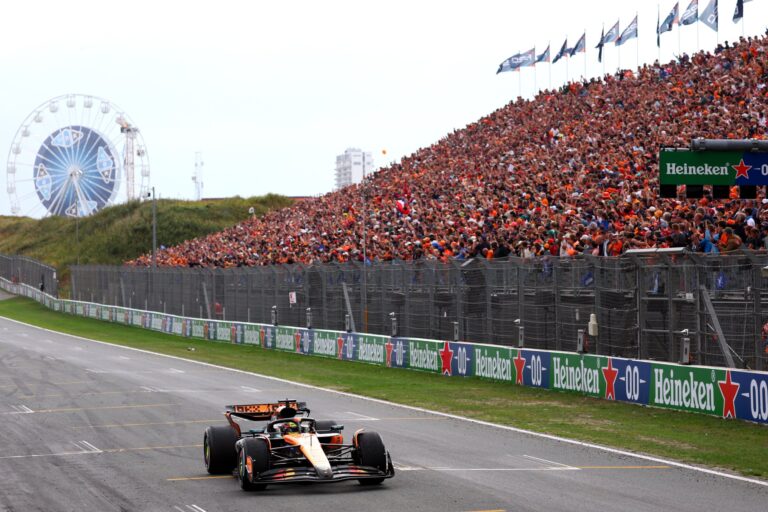 F1: Lando Norris abandona no fim e Oscar Piastri vence GP da Holanda
