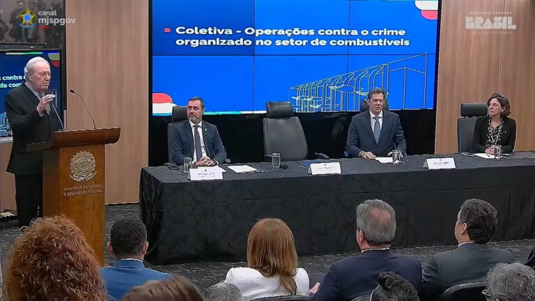 Lewandowski e Haddad comentam megaoperação contra o PCC