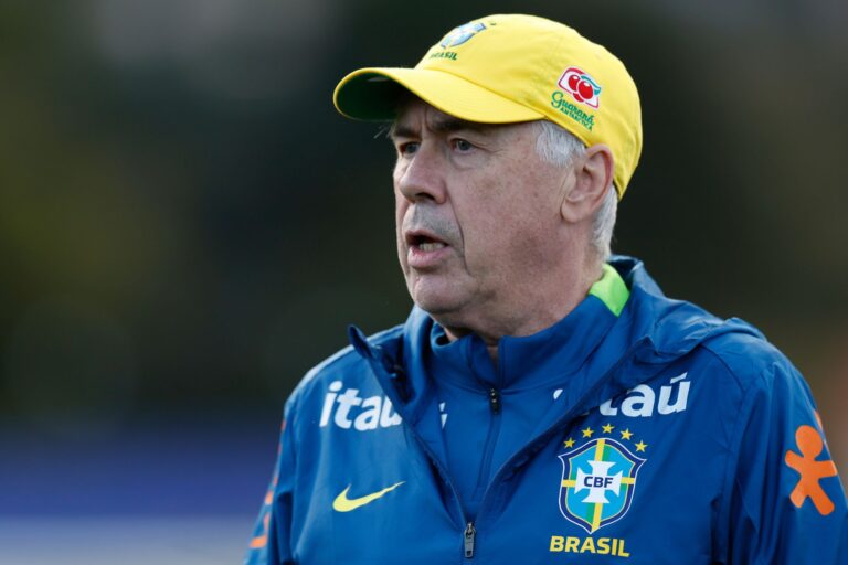 Veja a provável escalação de Ancelotti para jogo contra o Chile