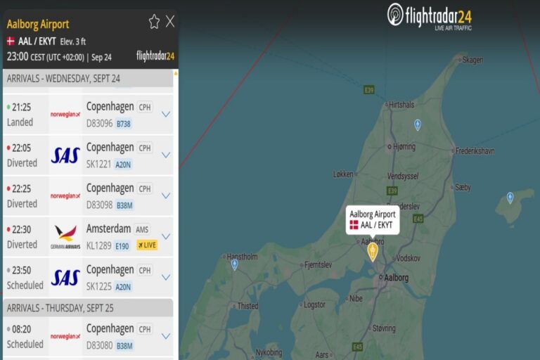 Dinamarca volta a fechar aeroporto por invasão de drones
