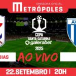 Assista Marcílio Dias e Avaí pela Copa Santa Catarina