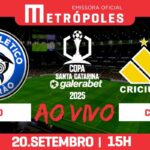 Assista Tubarão e Criciúma pela Copa Santa Catarina