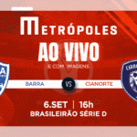 Série D: assista ao vivo e com imagens Barra-SC x Cianorte-PR