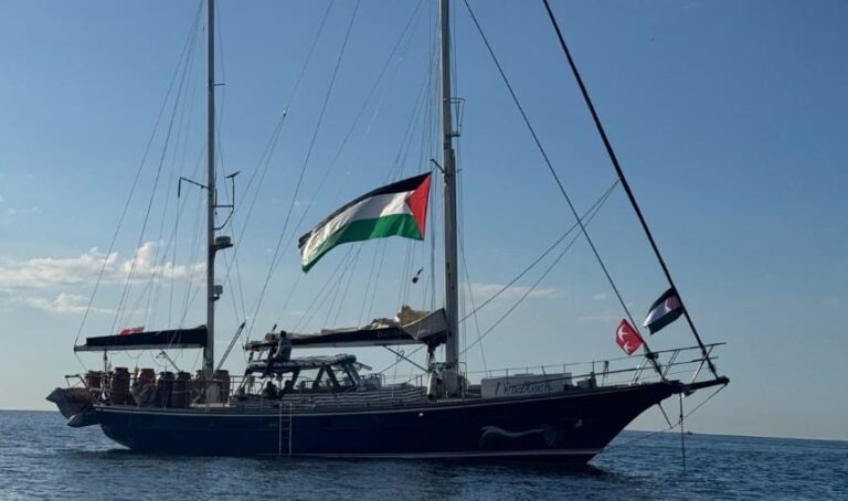 Itamaraty manda monitorar flotilha rumo à Faixa de Gaza