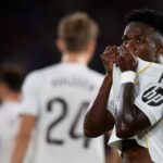 La Liga: com gol de Vini Jr., Real Madrid goleia e segue na liderança