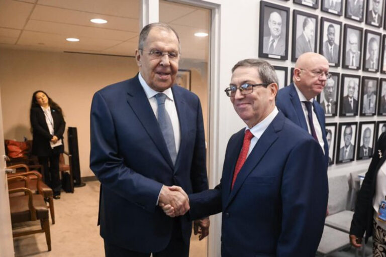 Rússia defende fim imediato do bloqueio econômico dos EUA contra Cuba