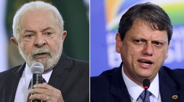 Lula da Silva contra Tarcísio de Freitas: temperatura tende a aumentar com a saída de Bolsonaro da disputa