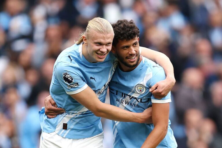 Com dois gols contra, Manchester City goleia Burnley na Premier League