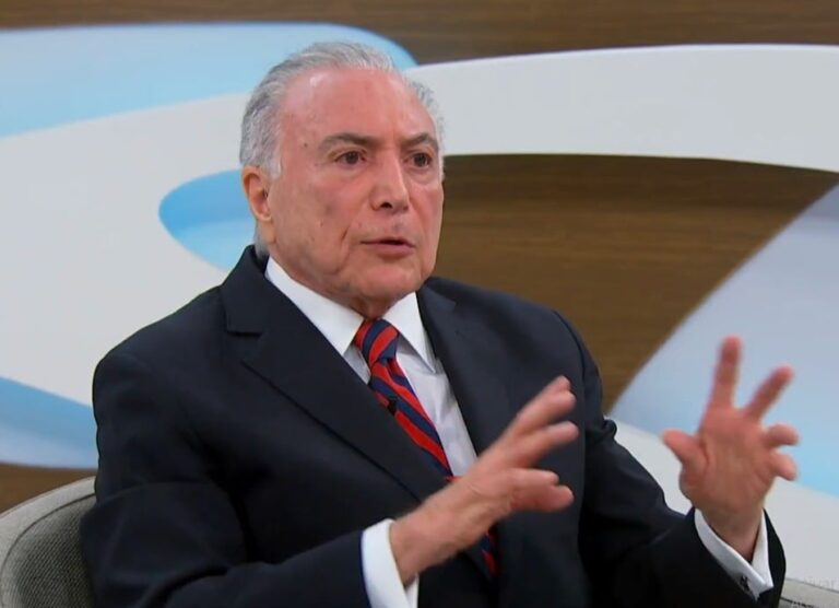 Temer pede cautela a Motta