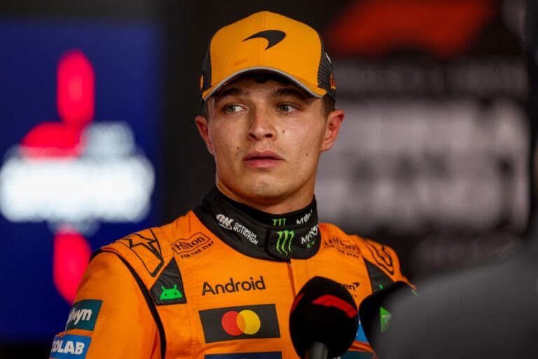 Norris sobre pitstop em Baku: “É difícil ser perfeito na Fórmula 1”