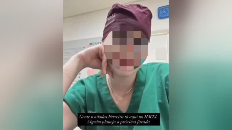Médica que sugeriu facada em Nikolas é afastada de hospital