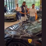 Vídeo: campeão do UFC ganha Ferrari de quase R$ 2 milhões de amigos