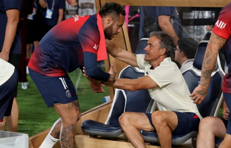 Luis Enrique pediu saída de Neymar do PSG: “É bom que você vá embora”