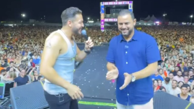 Prefeito de Pedra Grande é cassado após dancinha com Safadão