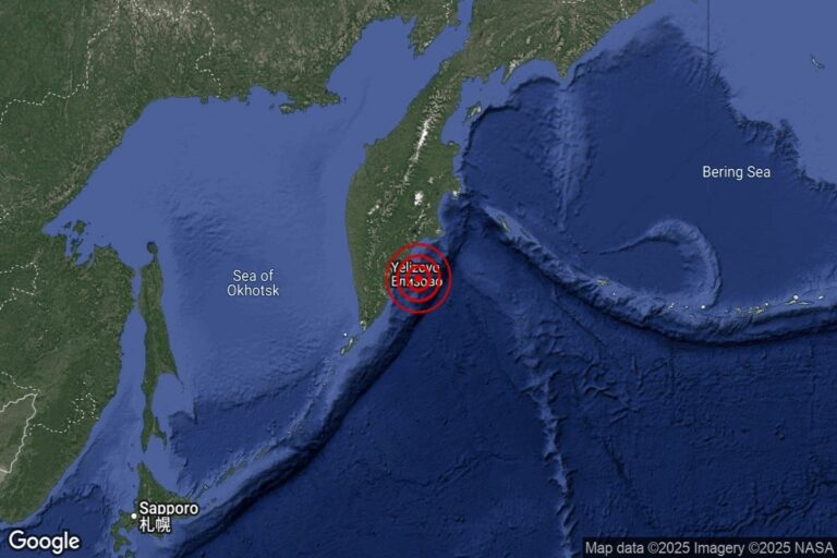 Terremoto de magnitude 7.1 atinge a costa leste da Rússia