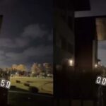 Vídeo: torcedores do Estudiantes fazem foguetório em hotel do Flamengo