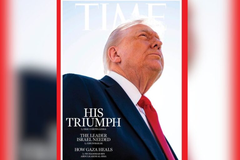 Trump critica foto de capa da revista Time