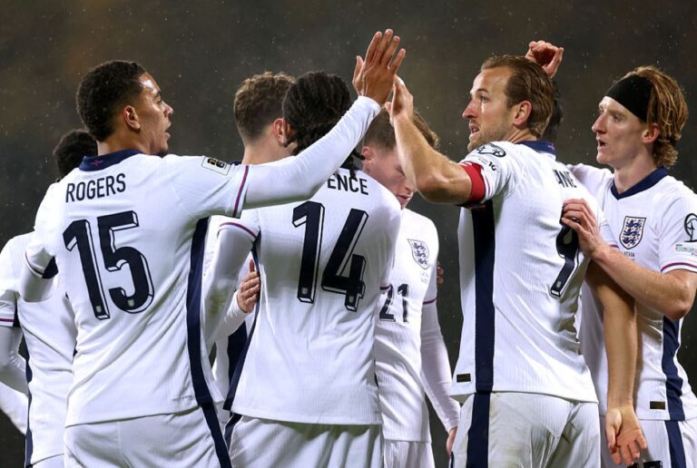 Inglaterra goleia e é a primeira seleção europeia garantida na Copa