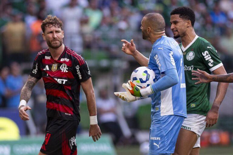 Confira tabelas de Flamengo e Palmeiras até o fim do Brasileirão