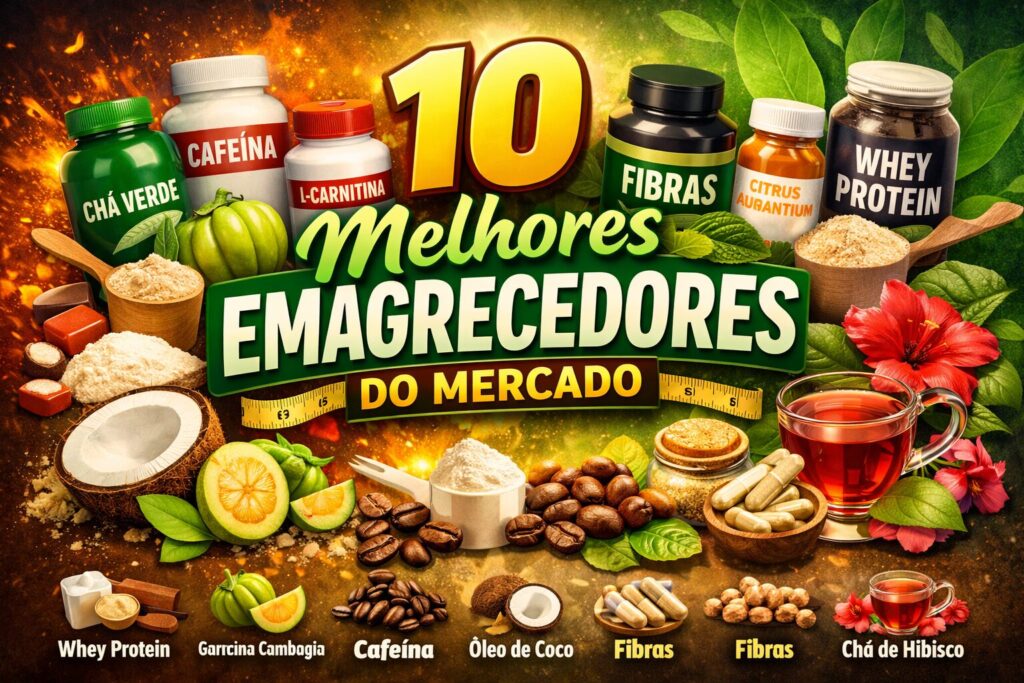 Os 10 Principais Emagrecedores naturais do Mercado (Com Melhor Custo-Benefício e Estratégias de Uso)