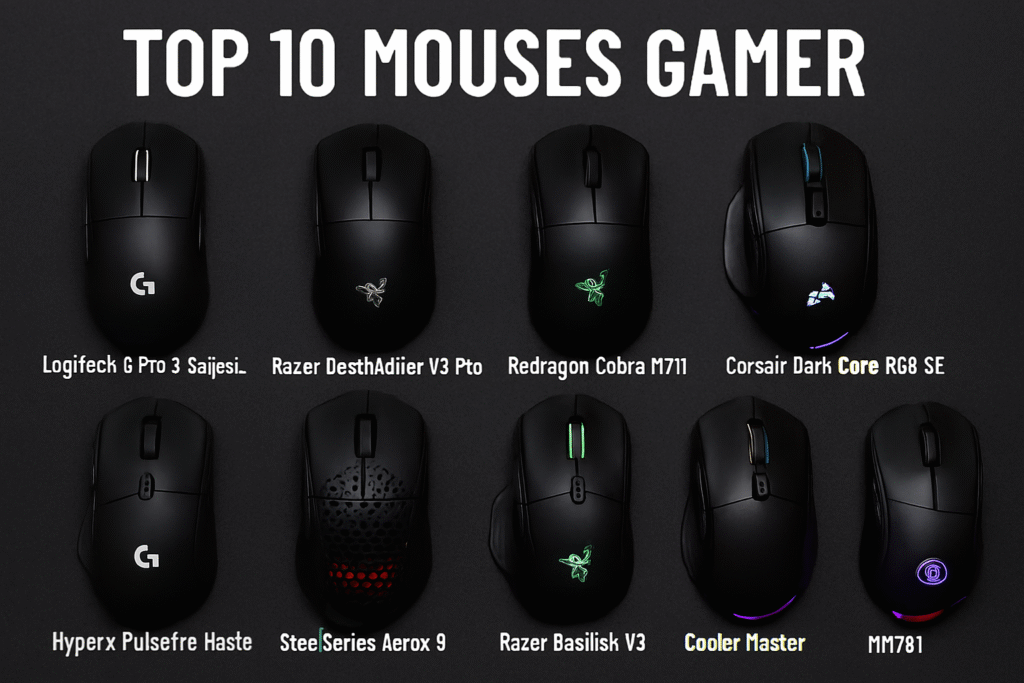 Top 10 Mouses Gamer em 2026 (com preços no Brasil)