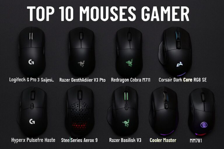 Top 10 Mouses Gamer em 2026 (com preços no Brasil)