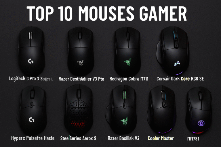 Top 10 Mouses Gamer em 2026 (com preços no Brasil)