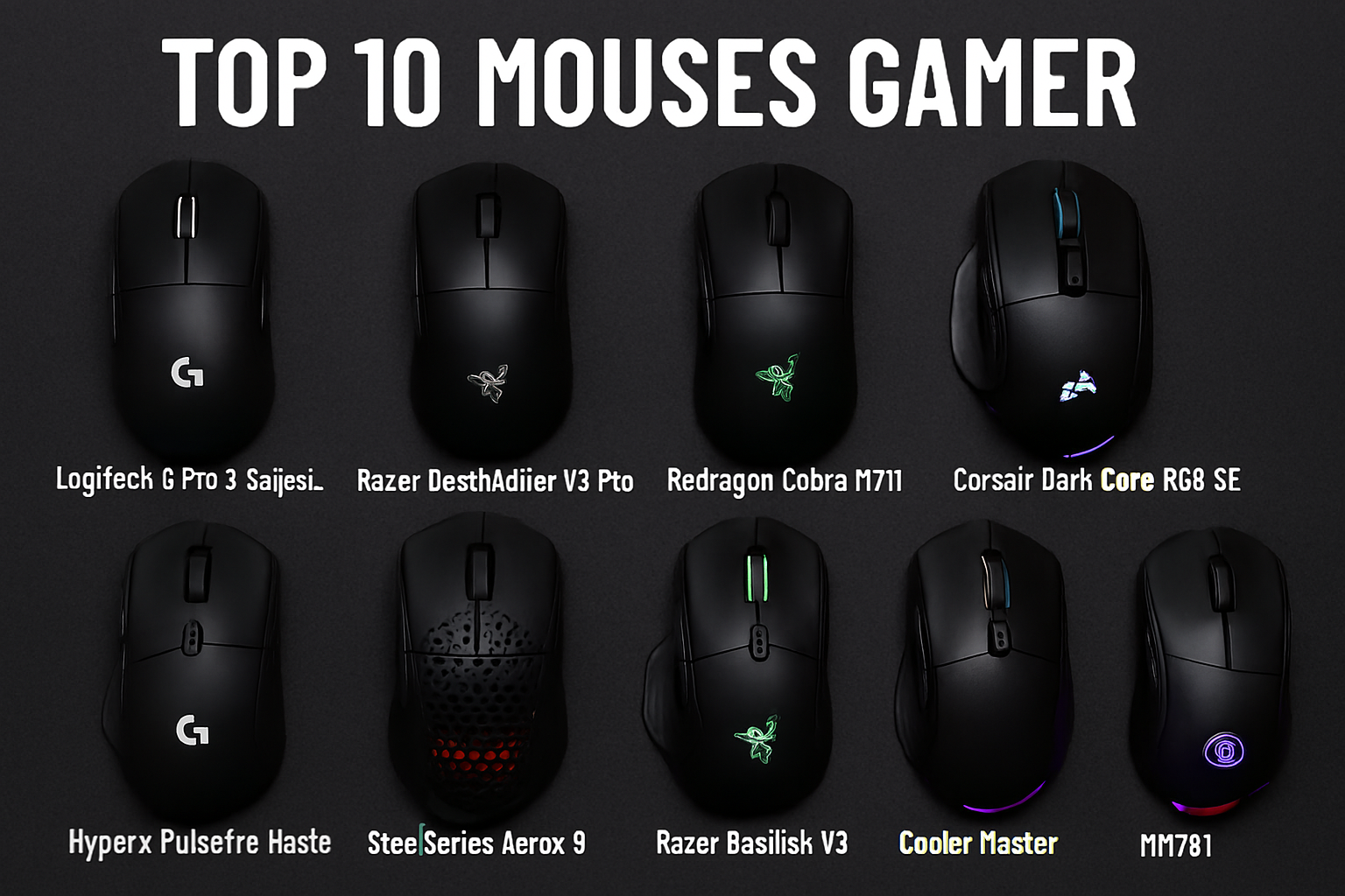 melhores mouses gamer 2026