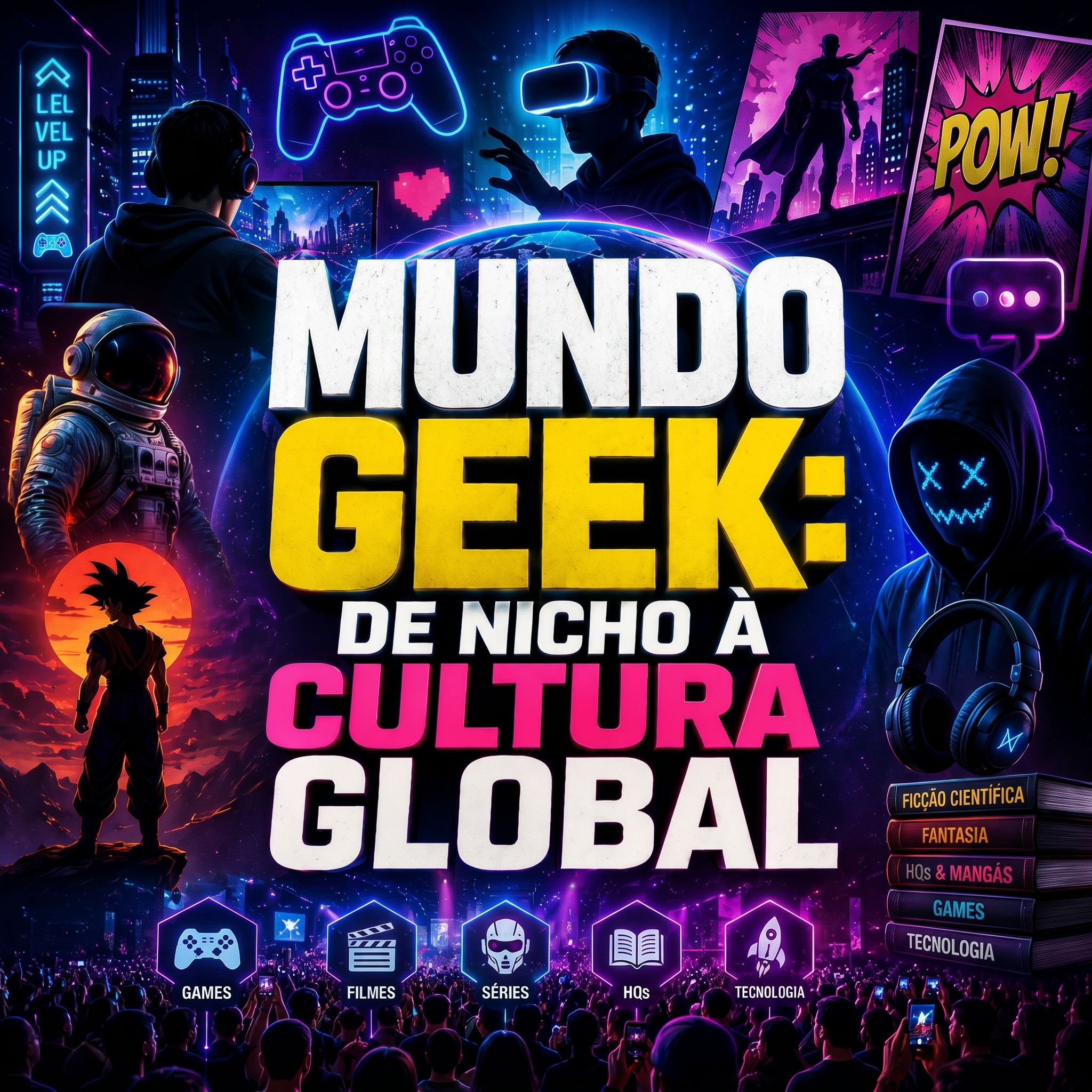 O chamado “mundo geek” se transformou em um dos maiores fenômenos culturais e econômicos do planeta.