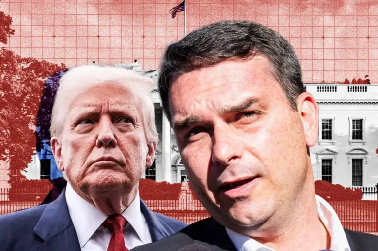 Trump não pretende reconhecer Flávio Bolsonaro como líder do Brasil, revela Reuters